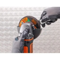Black & Decker Black+Decker Akku-Winkelschleifer BCG720N 18 V 125 Mm Solo -Werkzeug Verkaufsgeschäft 945663 2012 945663 F430