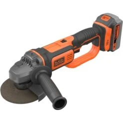 Black & Decker Black+Decker Akku-Winkelschleifer 18 V/4 Ah 125 Mm BCG720M1