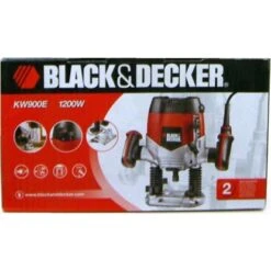 Black & Decker Black+Decker Oberfräse 1.200 W KW900E -Werkzeug Verkaufsgeschäft 9510876 picture 2