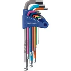 LUX Sechskantschlüsselsatz 9-teilig