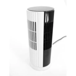 Vasner Turmventilator MilliFan Klein Mit Timer Und Oszillation Schwarz-Weiß -Werkzeug Verkaufsgeschäft 955387 4832 4