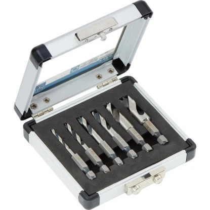 LUX Holz-Bohrersatz 6-Kant 6-teilig 1 LUX Holz-Bohrersatz 6-Kant 6-teilig