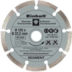 Einhell Winkelschleifer-Set TE-AG 125/750 Kit -Werkzeug Verkaufsgeschäft TE AG 125 750 Kit Acc Sep