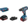 Bosch Professional Akku-Bohrschrauber GSR 18V-28 Mit 2x 4 Ah Akkus In L-Boxx