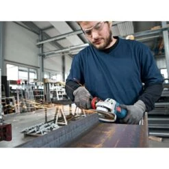 Bosch Professional Akku-Winkelschleifer GWS 18-125 V-LI Inkl. 2 Akkus & L-Boxx -Werkzeug Verkaufsgeschäft inkelschleifer gws 18125 4