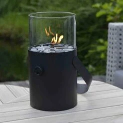 Cosi Gaslaterne Cosiscoop Ø16 Cm X 30 Cm Schwarz -Werkzeug Verkaufsgeschäft osiscoop schwarz 16x30cm 4