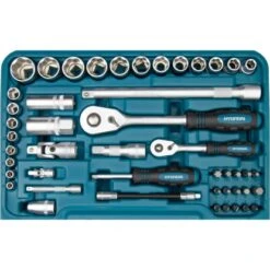 Hyundai Werkzeugset K70 CrV-Stahl 70-teilig -Werkzeug Verkaufsgeschäft set k70 aus chrom vanadium