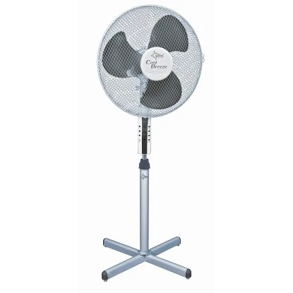 Suntec Standventilator CoolBreeze 4000 Mit Schwenkfunktion Chrom-Weiß 1 Suntec Standventilator CoolBreeze 4000 Mit Schwenkfunktion Chrom-Weiß